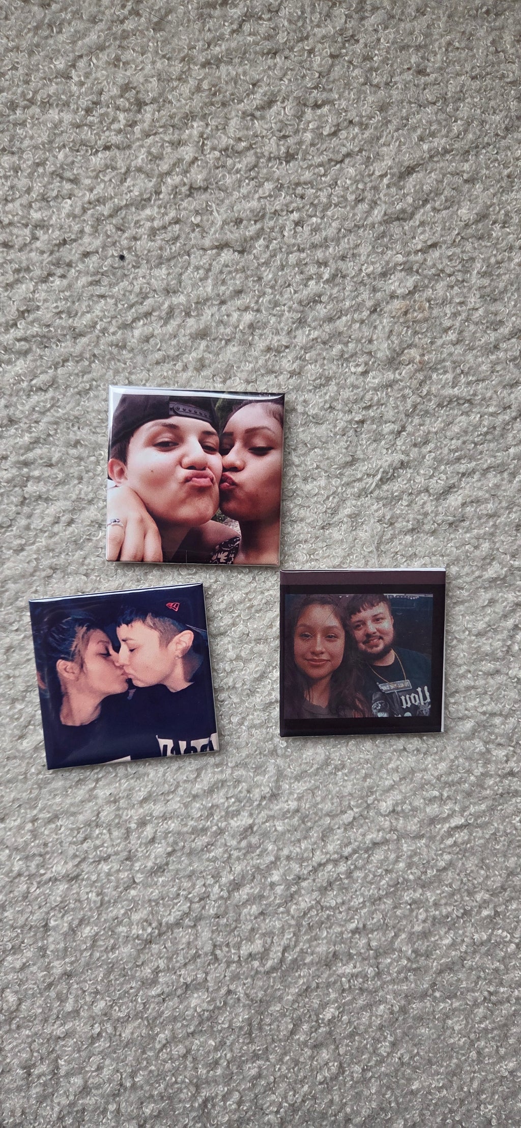 2"x2" Custom Square Photo Magnets